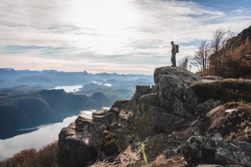 hiking in villa la angostura